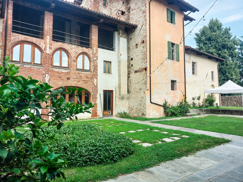 Giardino interno del Monastero di San Biagio